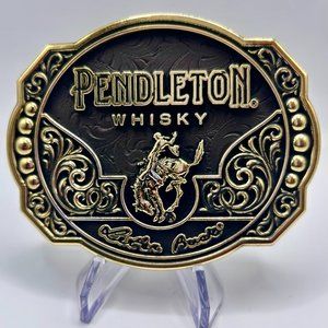 PENDLETON BELT BUCKLE MONTANA SILVERSMITHS 2024 LIMITED EDITION
